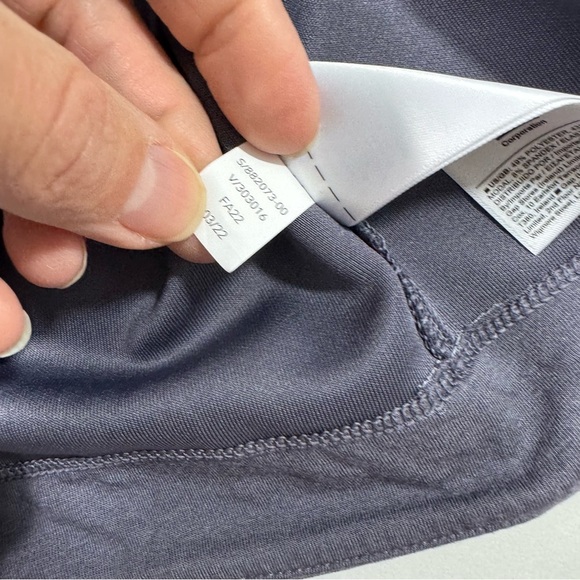 Athleta SeaSoft Shift Tank Dress Violet Dusk Size Small Pockets - Picture 4 of 8